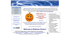 Desktop Screenshot of pcmedstaff.com